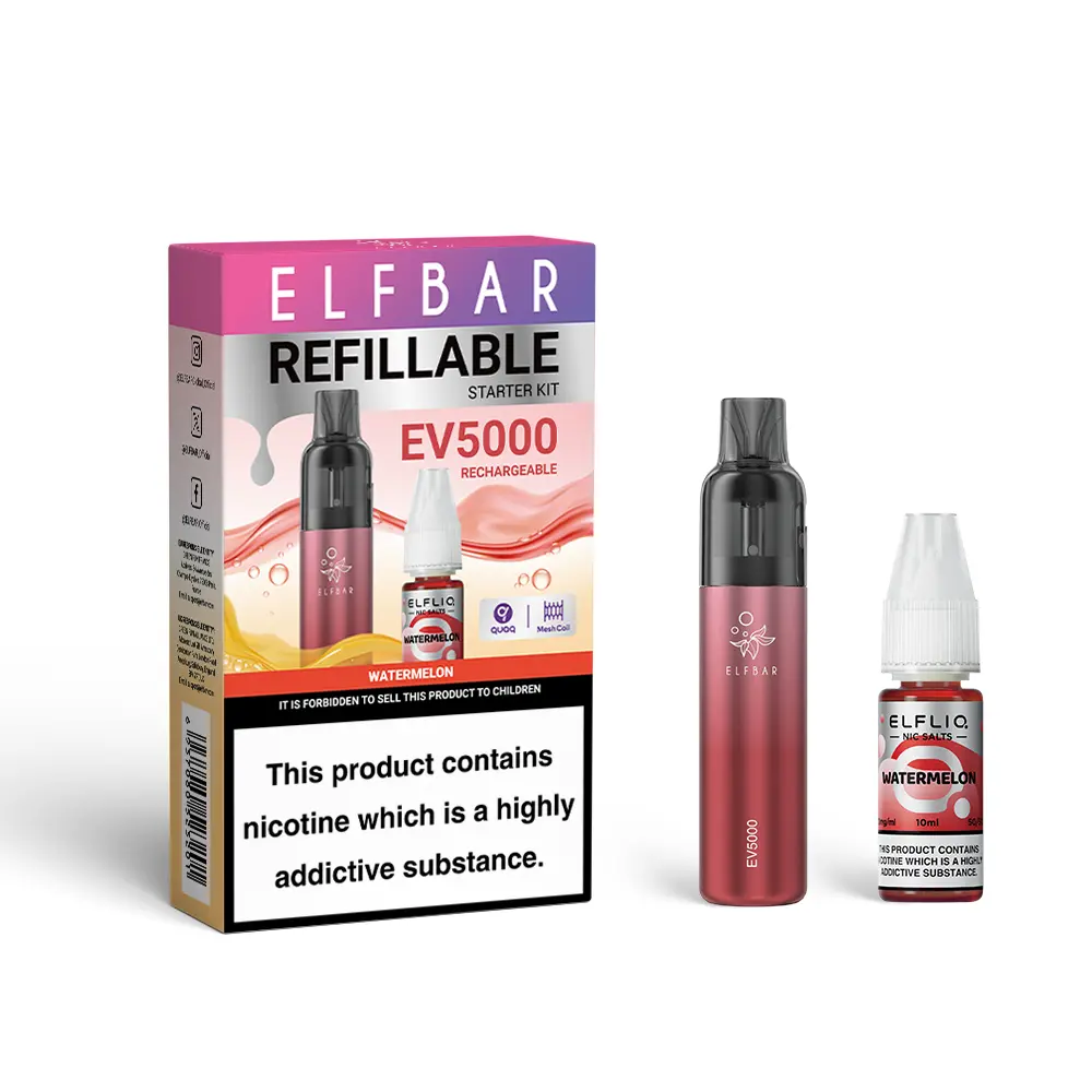 Watermelon by Elf Bar EV5000 Disposable Vape Pod Kit 